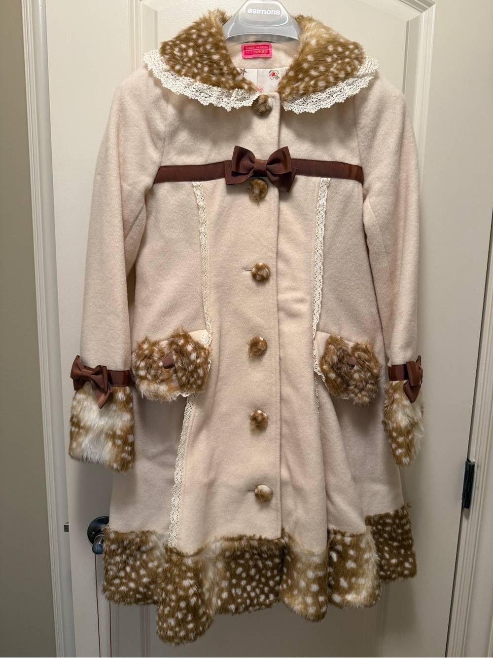 Baby the Stars Shine Bright fawn winter coat